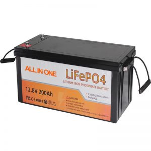 Gorąca sprzedaż 12V 200ah Akumulator głębinowy Lifepo4 Akumulator do systemu Rv Solar Marine
