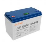 Wszystko w jednym gorąca sprzedaż energia słoneczna bateria litowa oprogramowanie do przechowywania kontrola BMS akumulator głęboki cykl 12V 100Ah akumulator LiFePO4