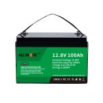 Fabrycznie dostosowana moc 12V 100AH LiFePO4 litowo-żelazowo-fosforanowy akumulator samochodowy głęboki cykl Marine Solar RV baterie