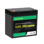 WSZYSTKO W JEDNYM Lifepo4 Battery 12v 50ah Deep Cycle